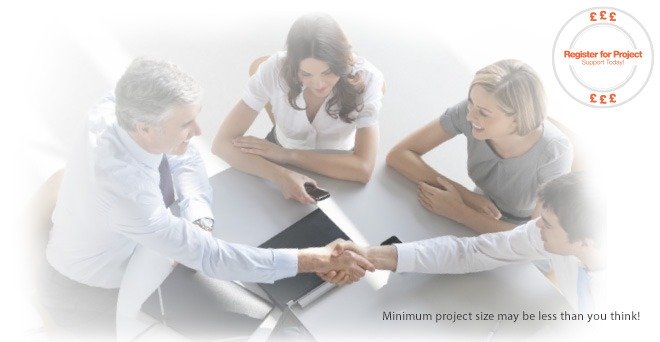 Register for Project Support Today! Minumum project size may be less than you think!