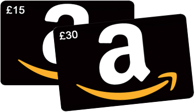 Image of GBP15 and GBP30 Amazon vouchers
