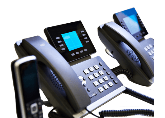 Image of VoIP phones