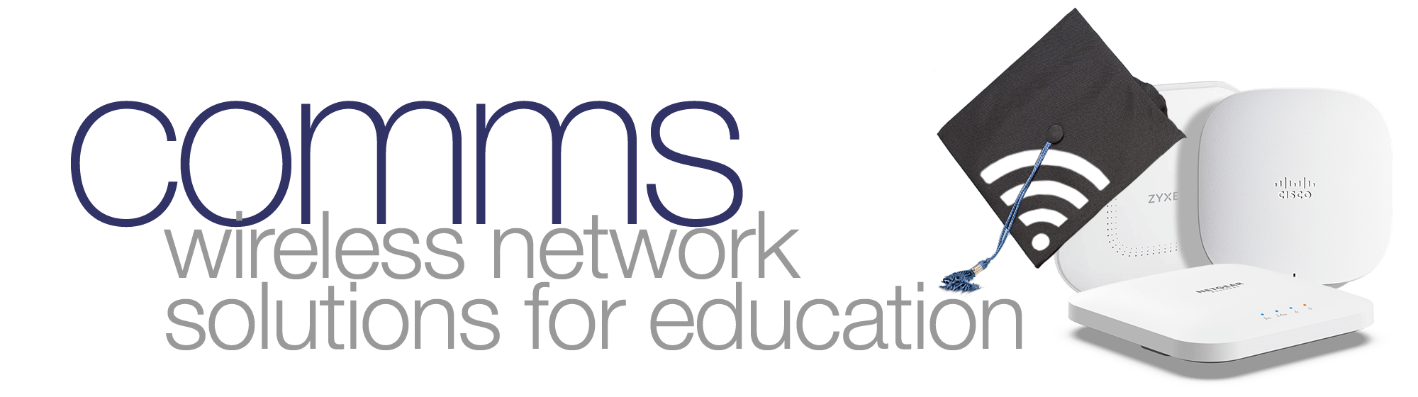 Comms wireless solutions for education logo