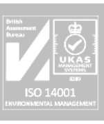 image: UKAS ISO 14001 Environmental Management accreditation