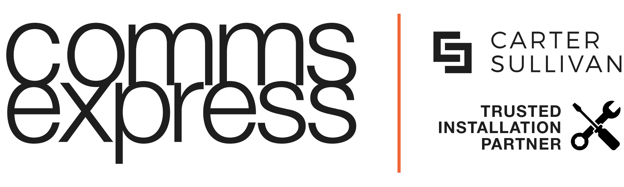 Comms Express trusted installation partner - Carter Sullivan logo